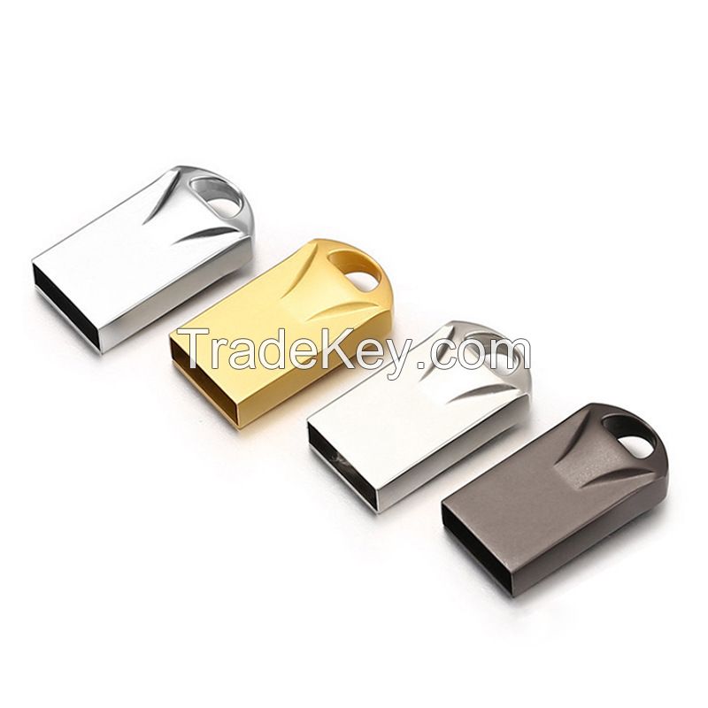 Mini Metal Micro USB Drive 64GB Custom Engraving Logo