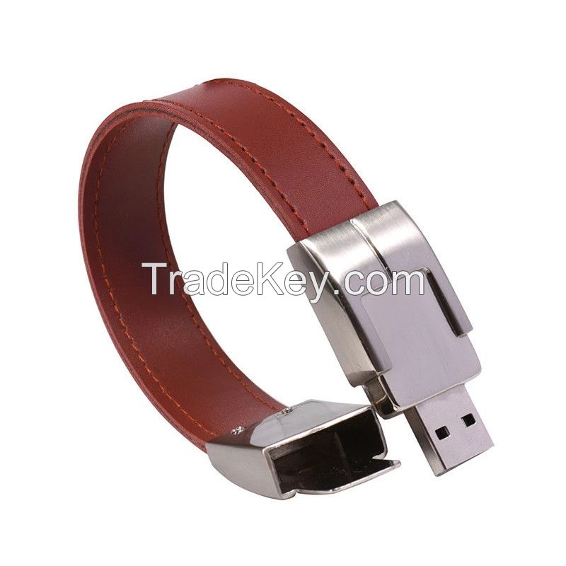 USB 128 GB Leather Memory Sticks Asia Pacific Market