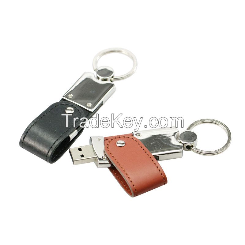 USB 128 GB Leather Memory Sticks Asia Pacific Market