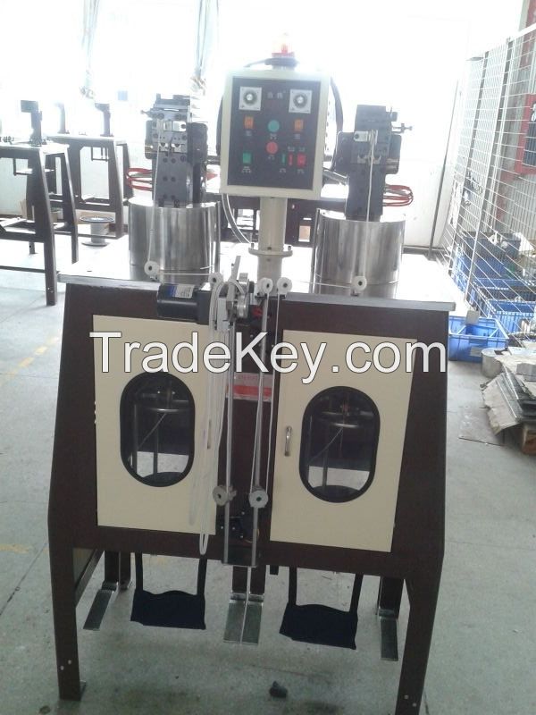 High Speed Nylon Zipper Teeth Coiling Machine