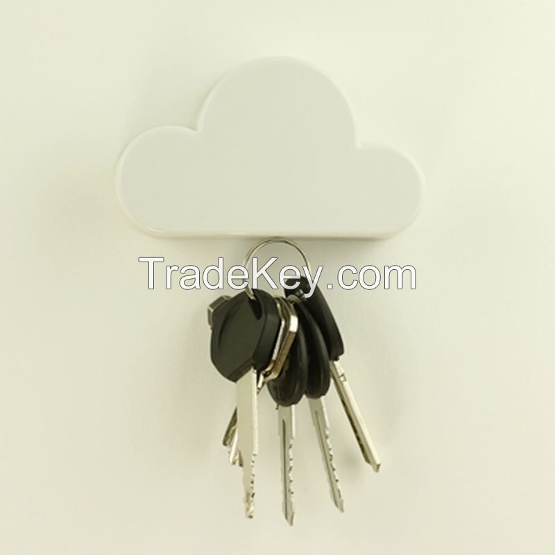 Home Decoratio White  Keyfob Sticker magnetic key holder