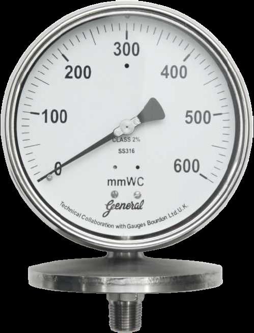 Diaphragm Sensing Pressure Gauges