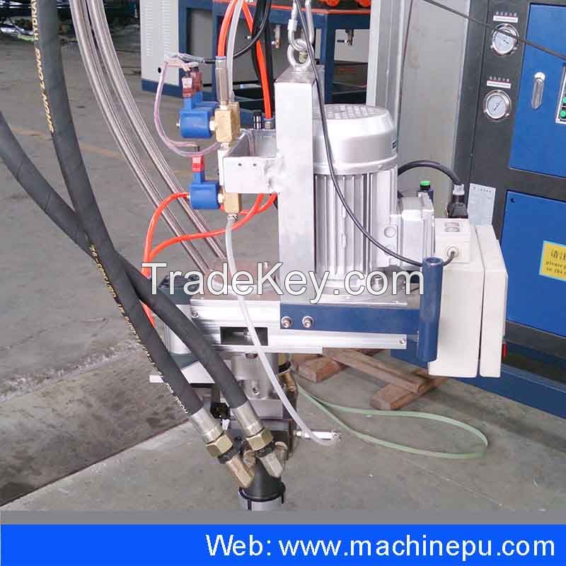 Low Pressure polyurethane pu plastering float making machine