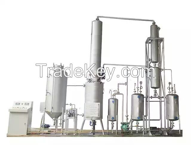 waste oil pure physical regeneration and distillation device (new negative pressure distillation device)