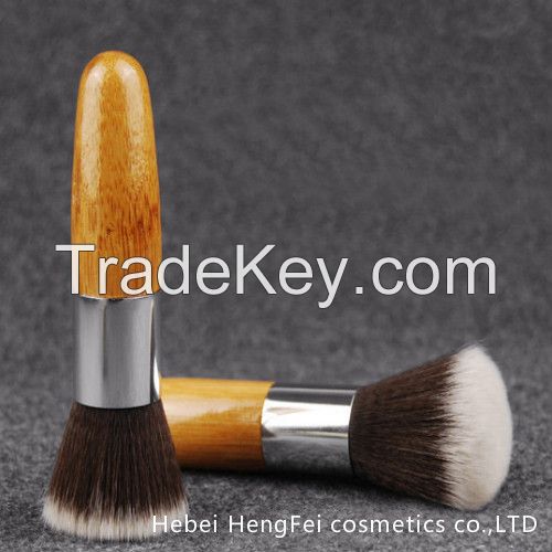 Bamboo handle makeup brush