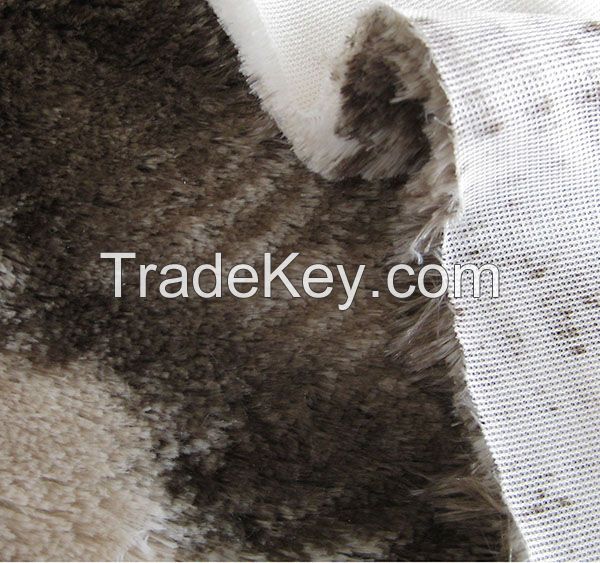 Upholstery fabric for home textiles, pv plush fabric, faux fur fabric