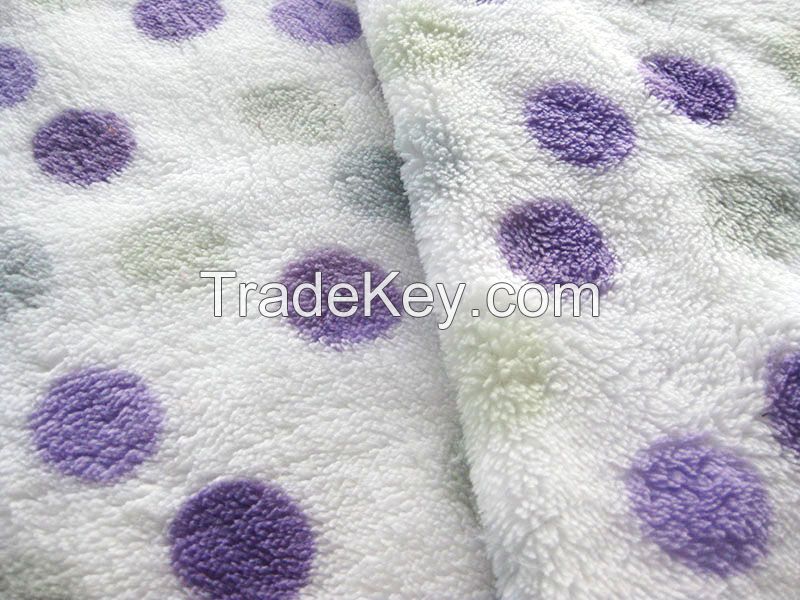 Polyester flannel fabrics, coral fleece fabrics, sherpa fleece fabric, pv plush fabric