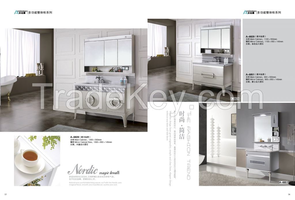 stainless steel bathroom cabinet High quality Good price