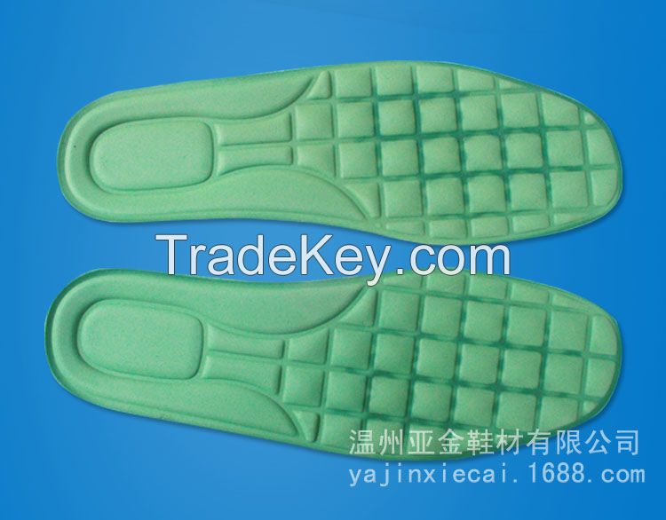 Thin memory  latex shoe insole