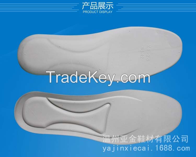 high density latex contact insoles