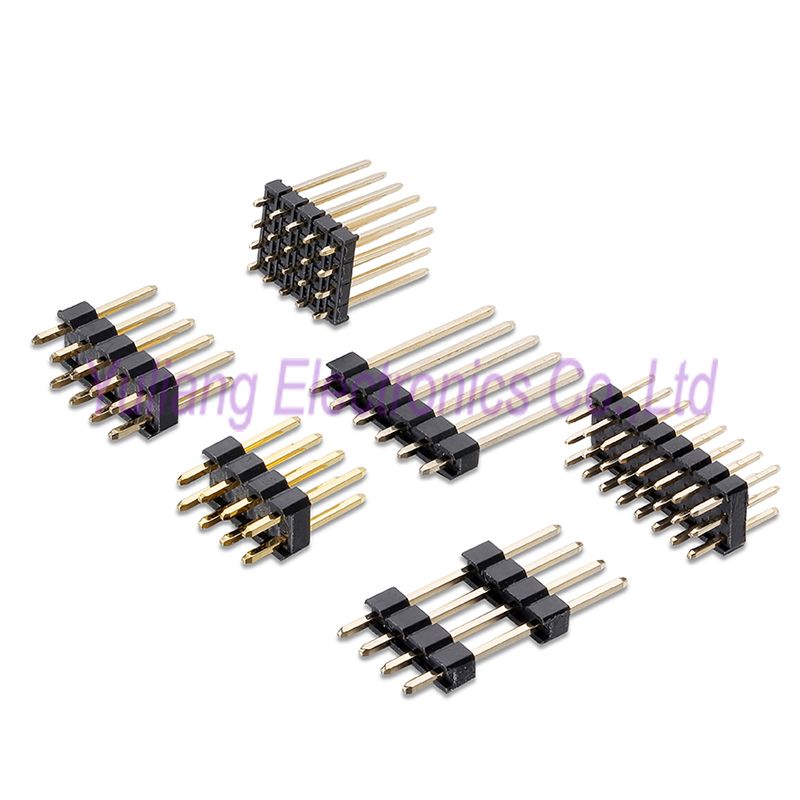 2.0mm pitch straight dip type pin header