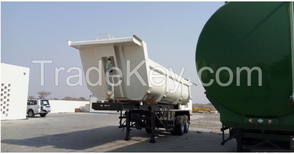 Tipper Trailer - 24 CBM sale in UAE