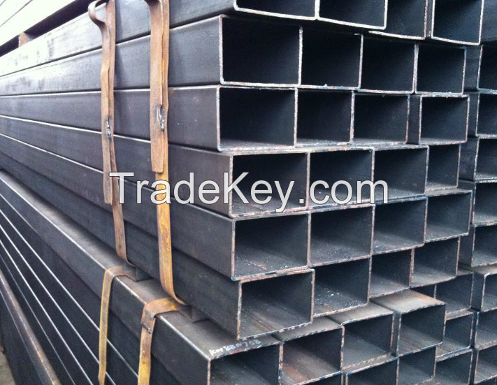 galvanized & black square steel pipe