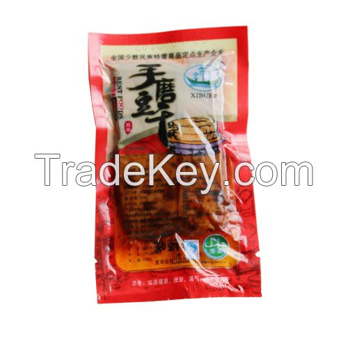 Muslim Food, Manual Dried Dean Curd (Spicy and Hot Flavor)