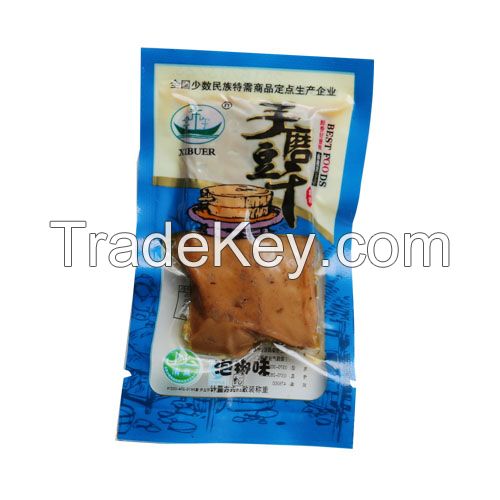 leisure snack, manual dried bean curd (barbecue flavor)