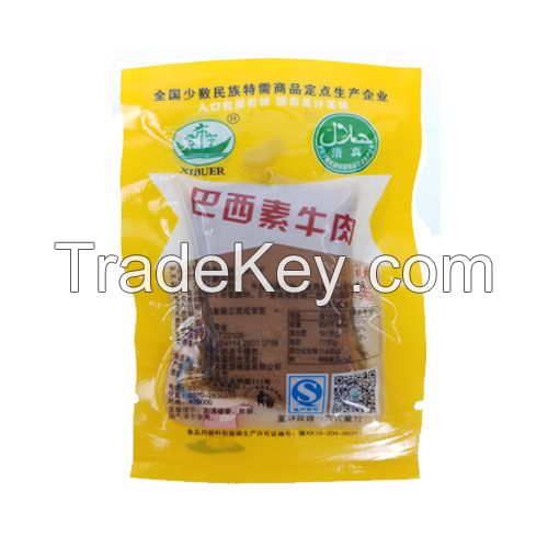 Black pepper flavor dried bean curd