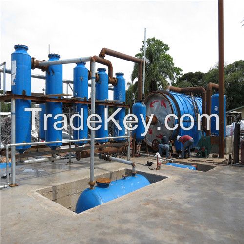 Best 8T Waste Rubber Pyrolysis Equipment