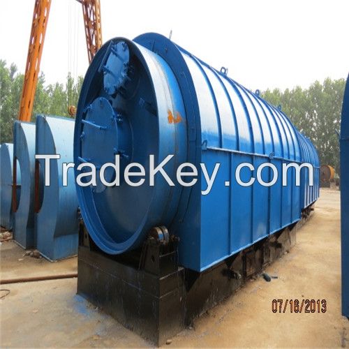 8T Waste Plastic Pyrolysis Equipment On Sale