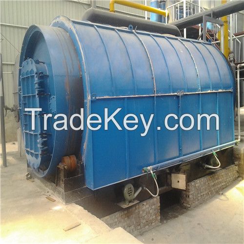 10T waste tire pyrolysis equipment