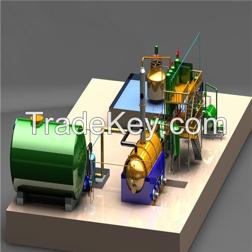 30T crude oil distillation equipment