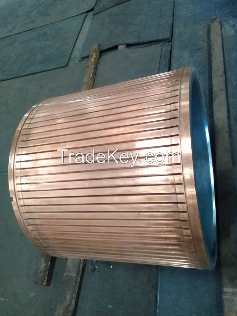 copper mould tube, continuous casting machine