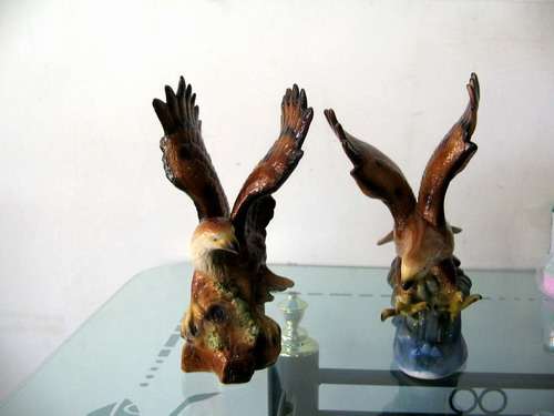 Ceramic Eagle,figurine,sculpture