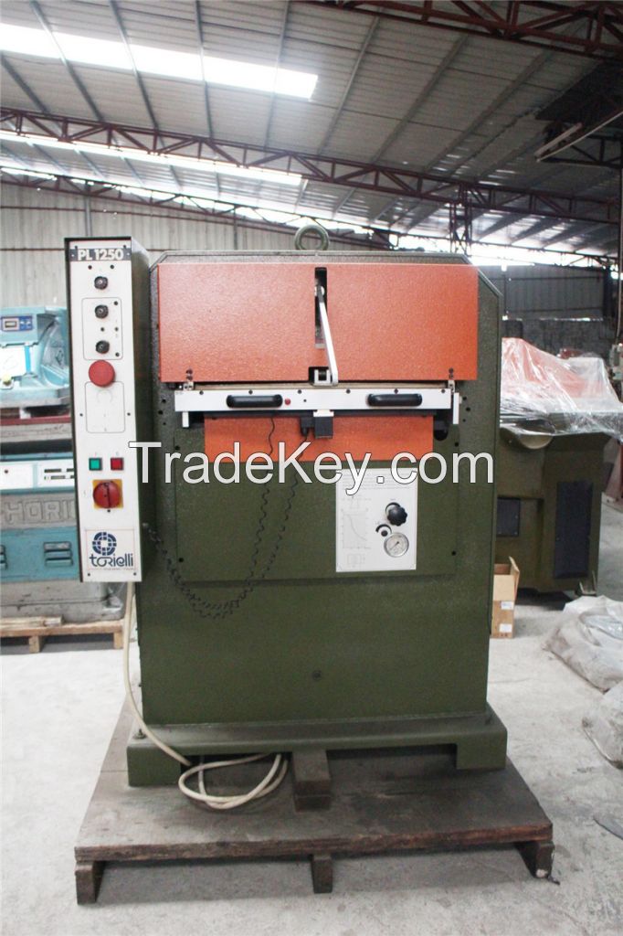 Reconditioned Atom Leather Embossing Machine PL1250