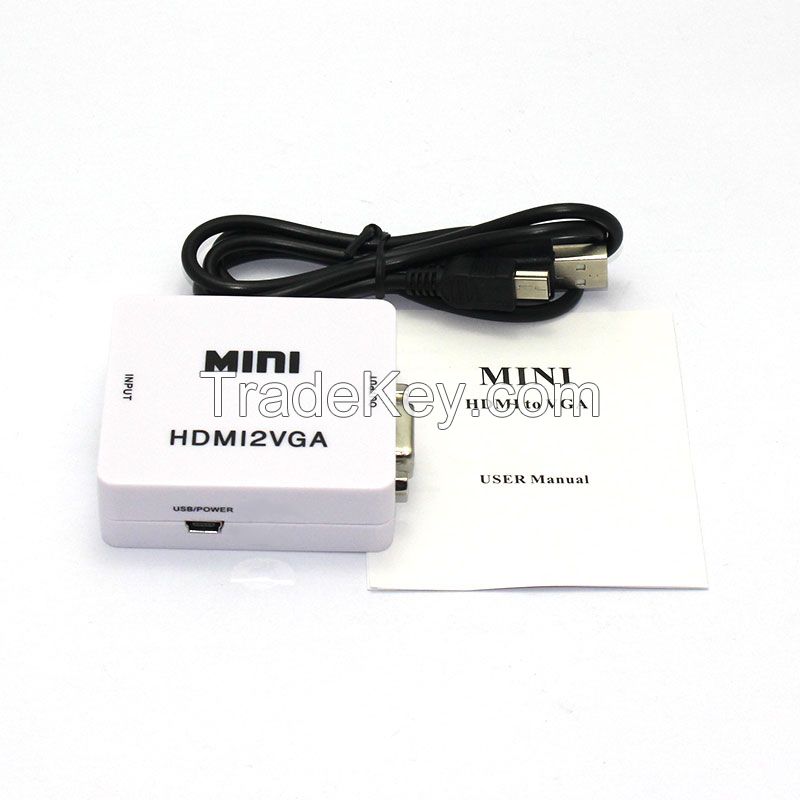 mini VGA2HDMINI GAIA VISION WHITE square converter