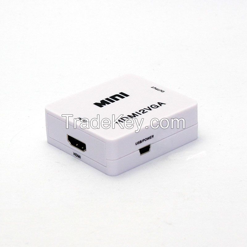 mini VGA2HDMINI GAIA VISION WHITE square converter