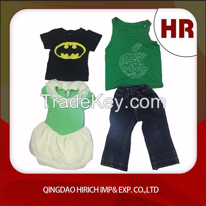 high quality and well sorted used Children summer clothing