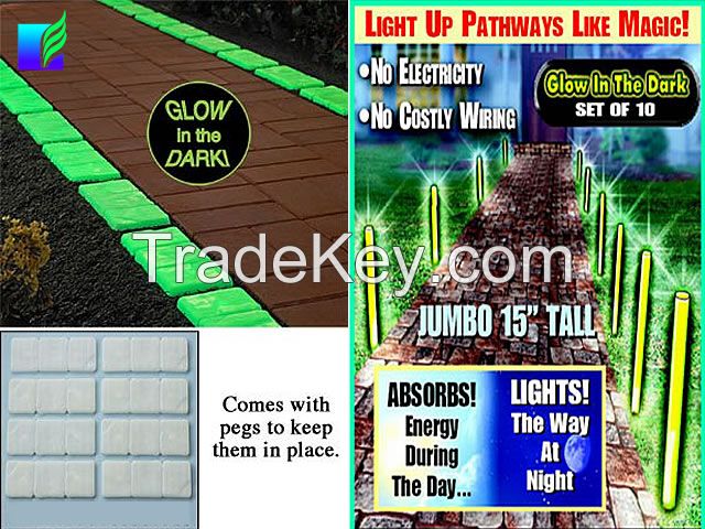 Luminous Stone, Luminous Cobblestone, Gravel Luminous, Luminous Sand