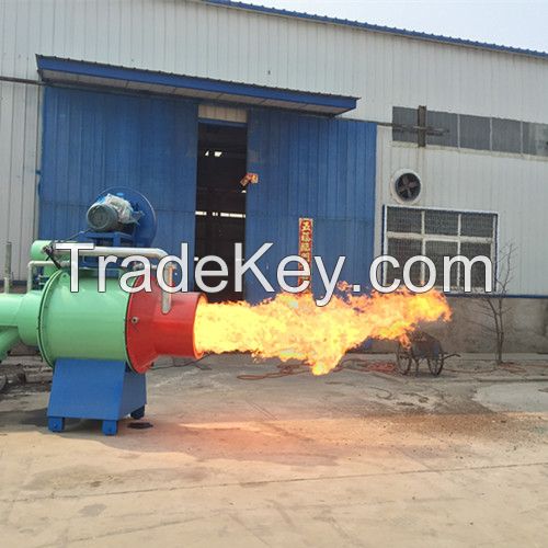 wood powder burner