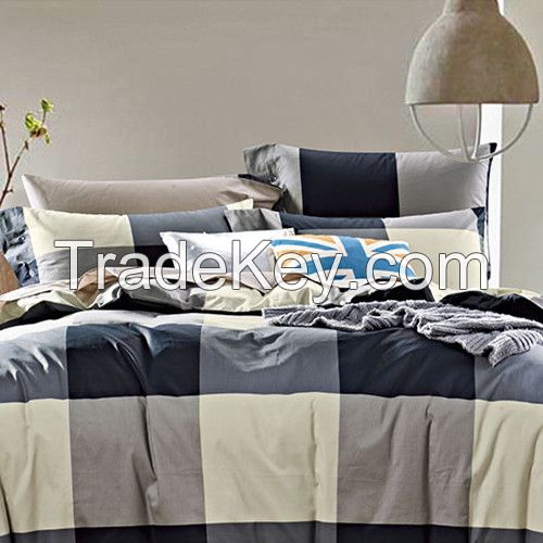 Cotton printing bed sheet and quilt cover (1.8m)