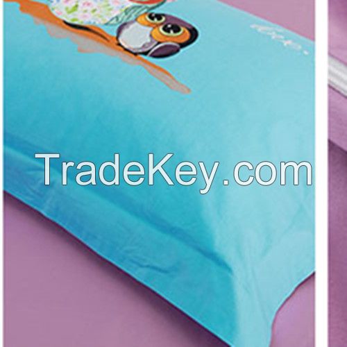 Washable Cotton Quilt Cover And Bed Sheet With Stitching Flowers