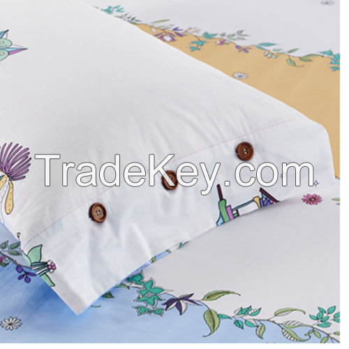 Home textile silk ecology cotton 4-piece set (2.0m)