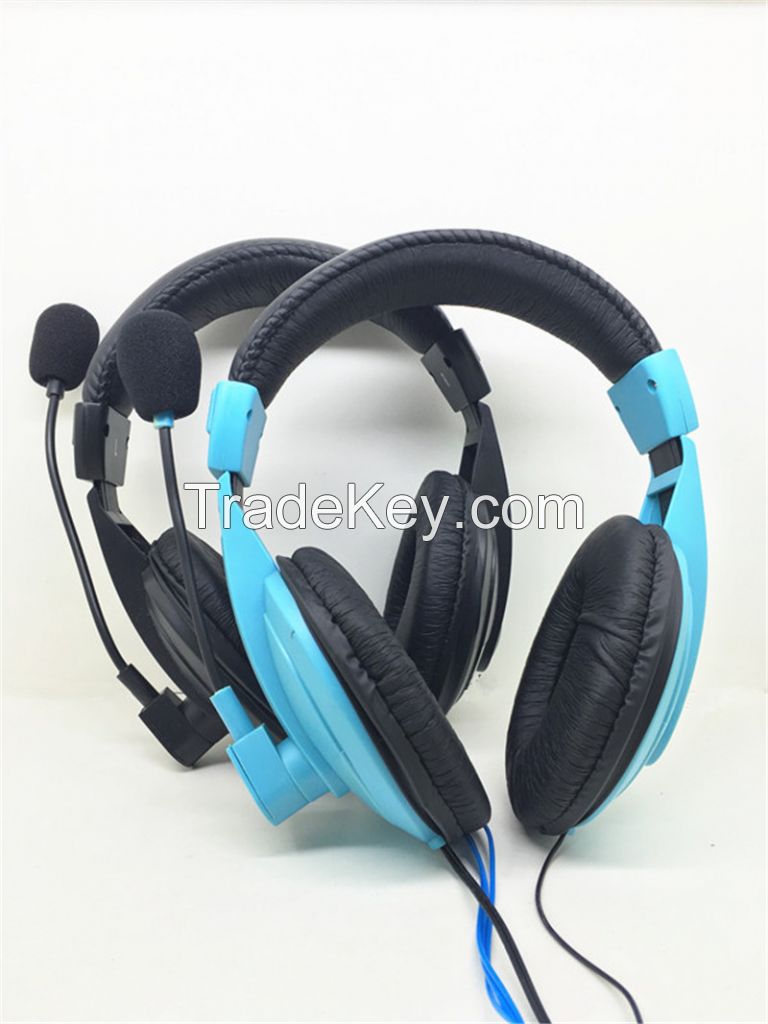 2016 best selling wholesale computer multimedia headphone with mic