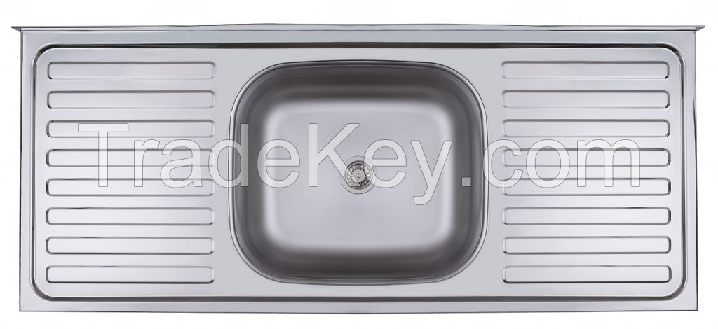 50x120 BF Stainless Steel 304BA Kitchen Sink