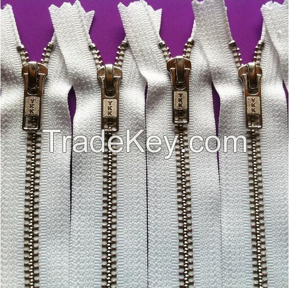 Bronze Metal Zipper in hotsale