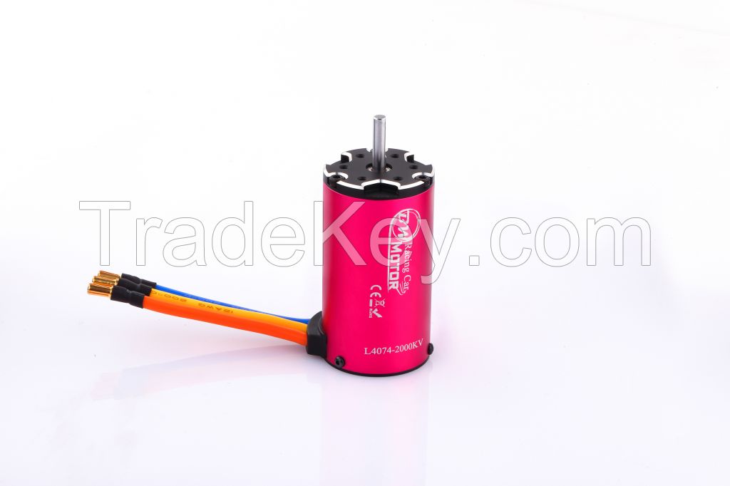 1/8 Brushless 4 pole Motor 4074 for RC on road/buggy