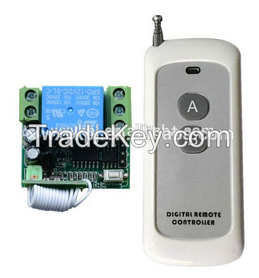 rf 433mhz transmitter receiver wireless remote control switch