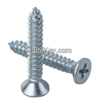 phillips flat head tapping screws