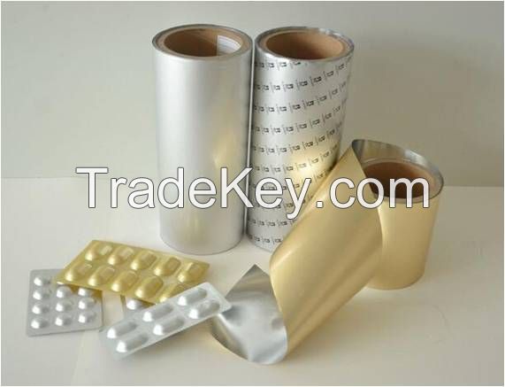 Cold forming blister aluminum foil/pharmaceutical packaging/Cold forming aluminum foil