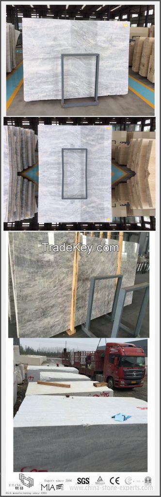 New Vemont Grey Marble for Slabs/Countertop/Vanitytop/Flooring Tiles(YQW-MS311206)