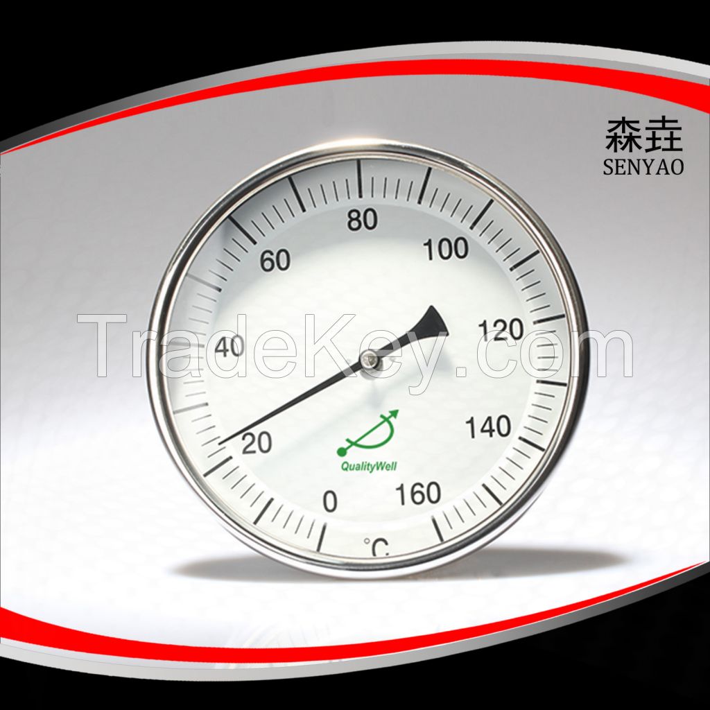 Back Connection  Bimetal Thermometer