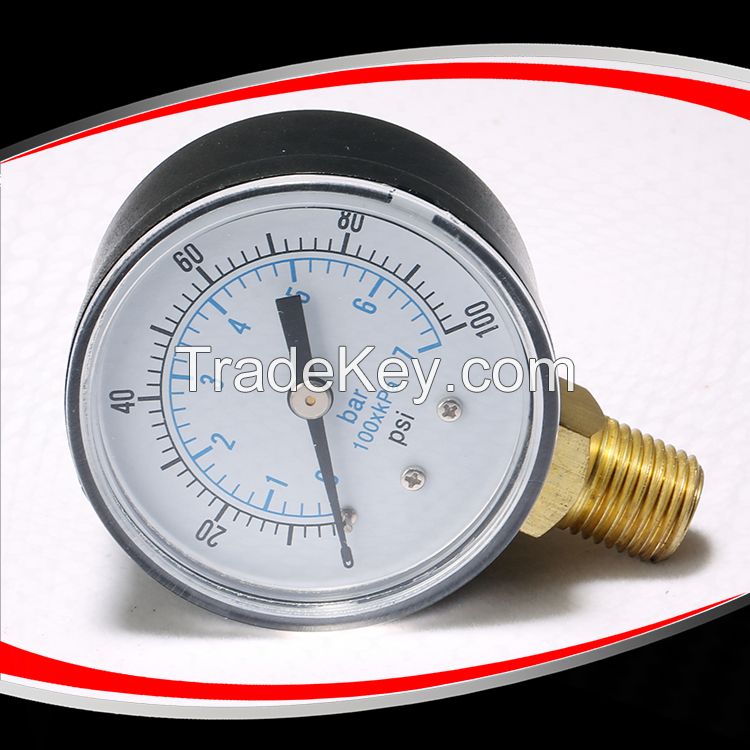 Bottom connection general pressure gauge