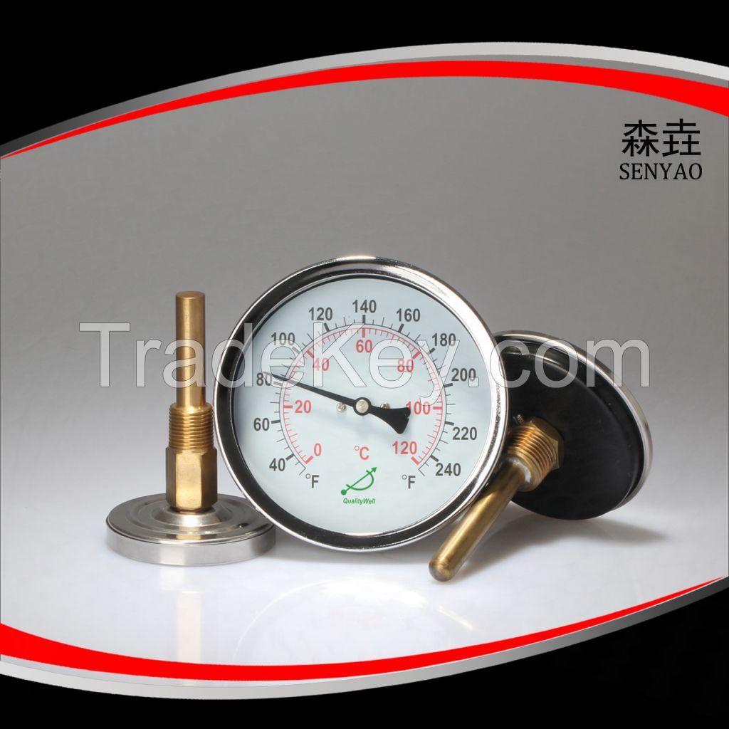 water heater bimetal thermometer