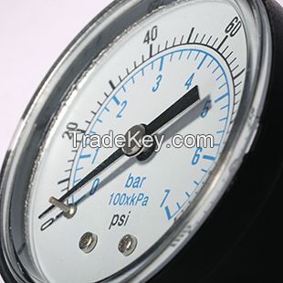 Bottom connection general pressure gauge