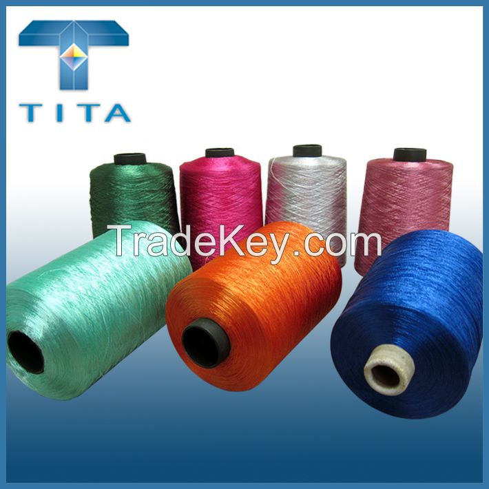 High tenacity colorful embroidery thread