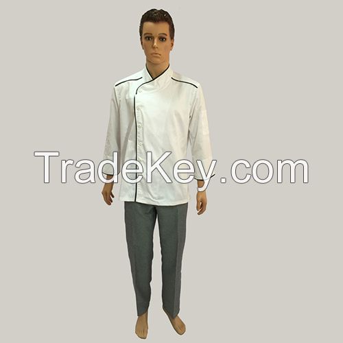 Customized 100% cotton Check uniforms