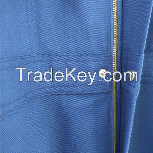 Hot sell 100% cotton antiflaming boiler suits